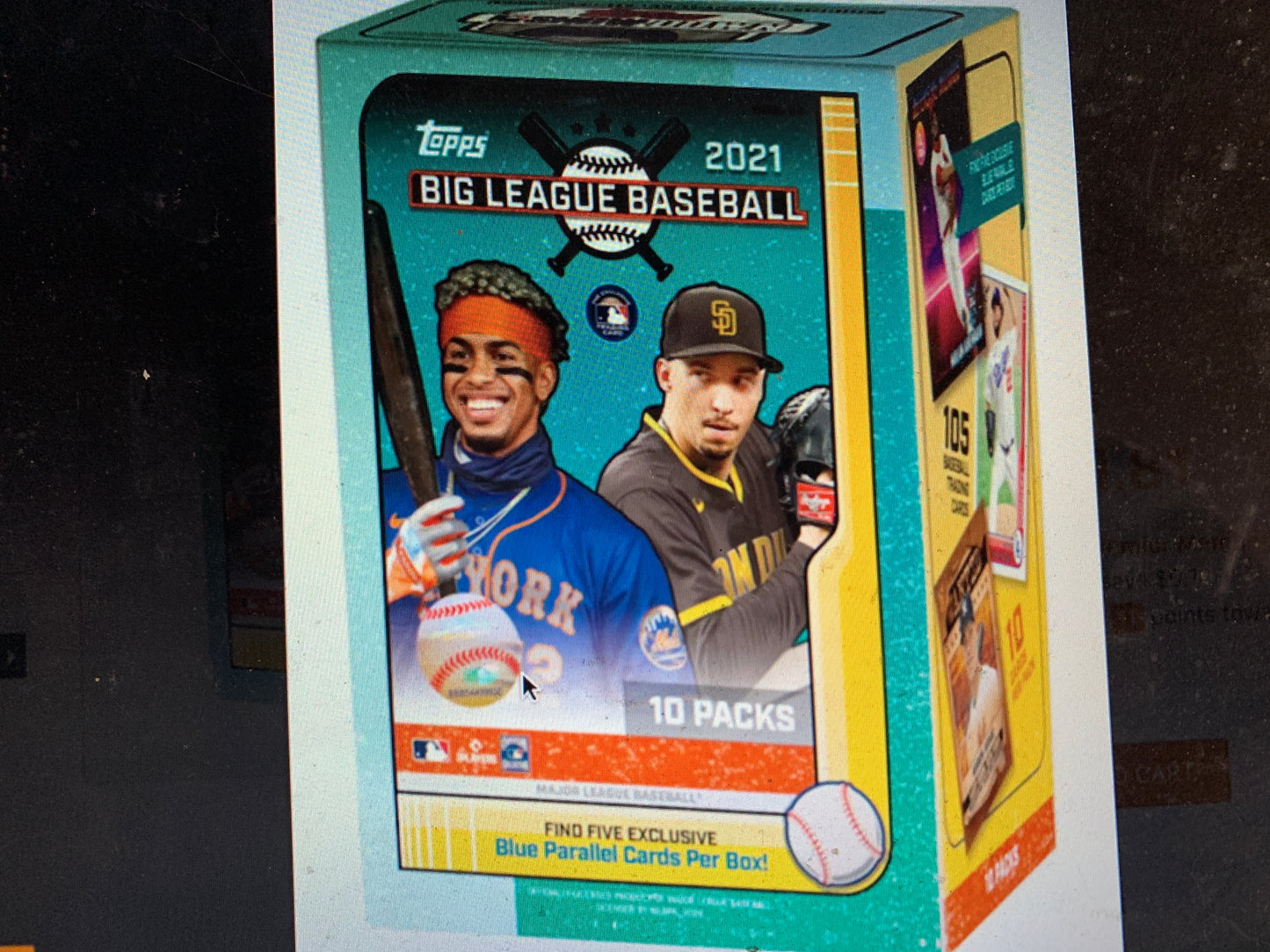 2021 Topps Big League Baseball 10-Pack Blaster Box