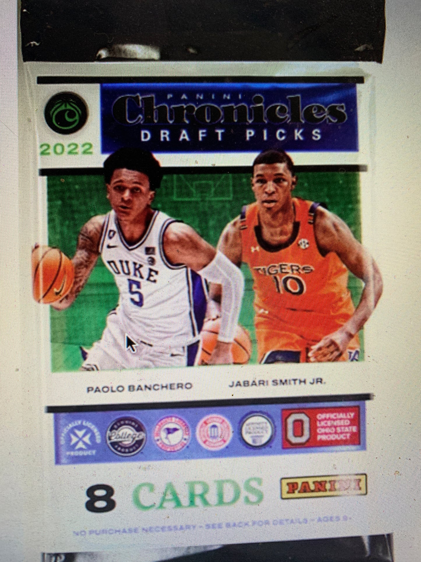 2022/23 Panini Chronicles Draft Picks Basketball Hobby Pack