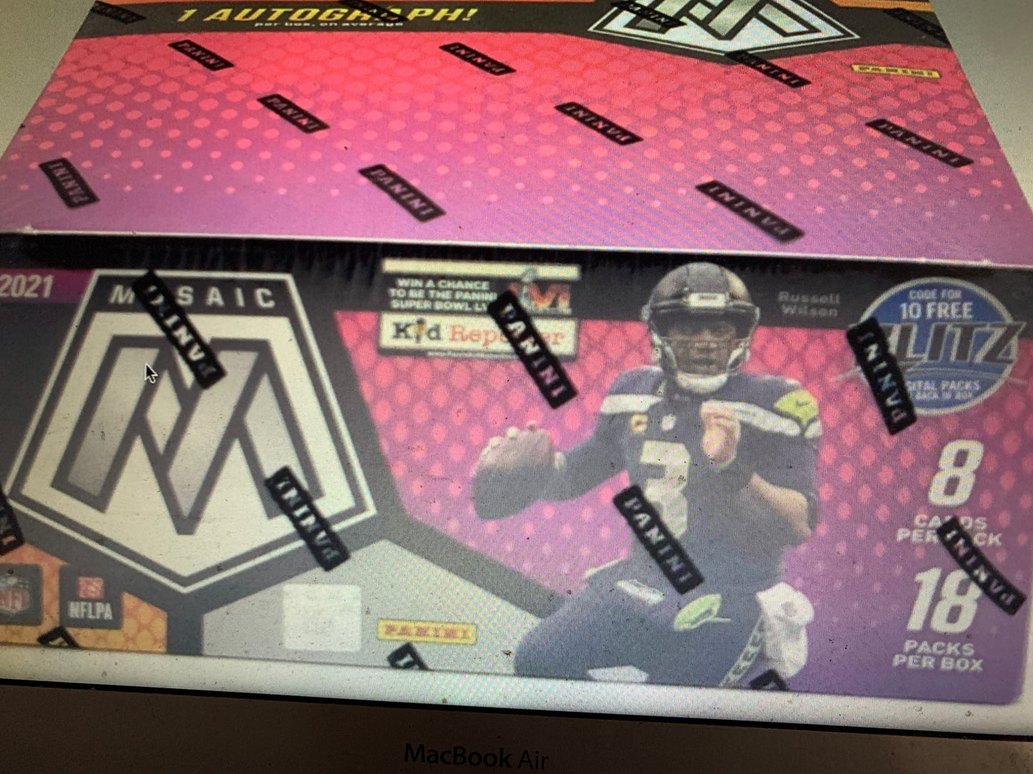 2021 Panini Mosaic Football No Huddle Box