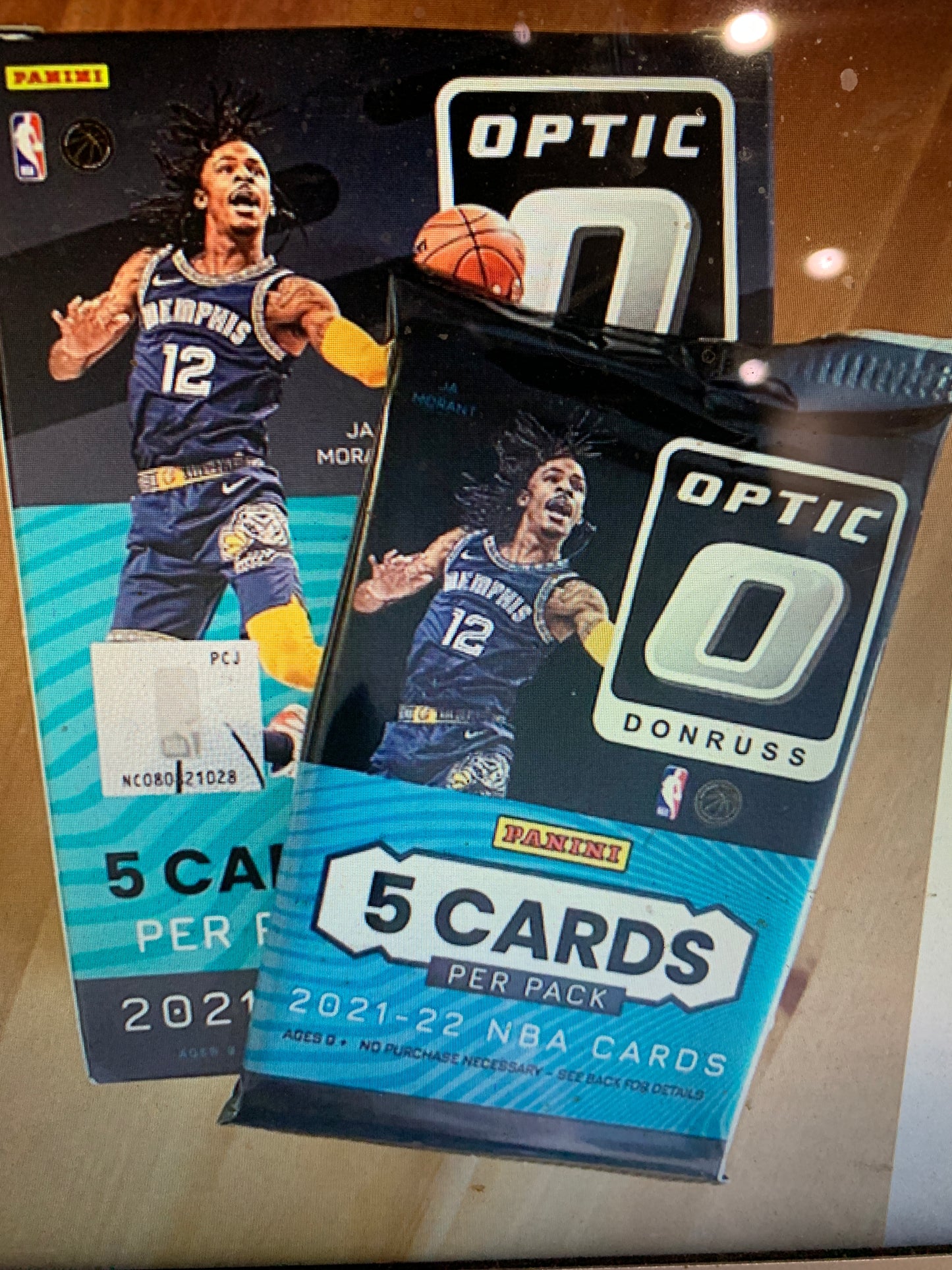 2021-22 Panini NBA Donruss Optic Basketball Blaster Single Pack