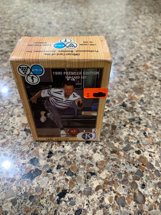 1990 Kingpins Premier Edition 100 Card Set Professional Bowlers Sealed