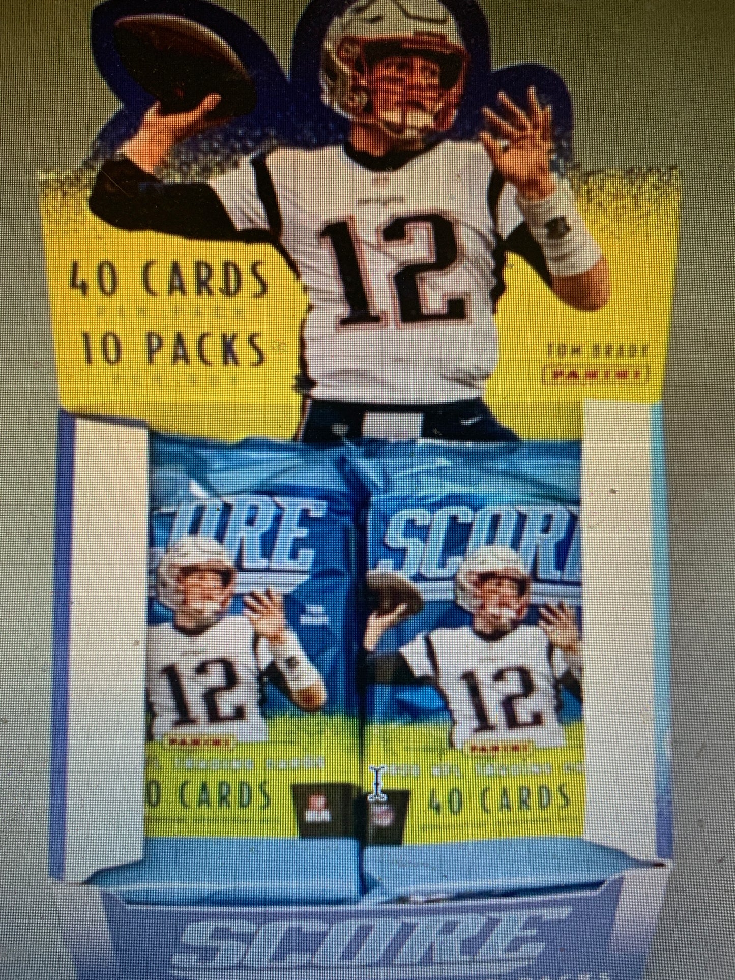 2020 Score HOBBY Jumbo Pack Look4 Joe Burrow Jalen Hurts Rookie RC Brady AUTO