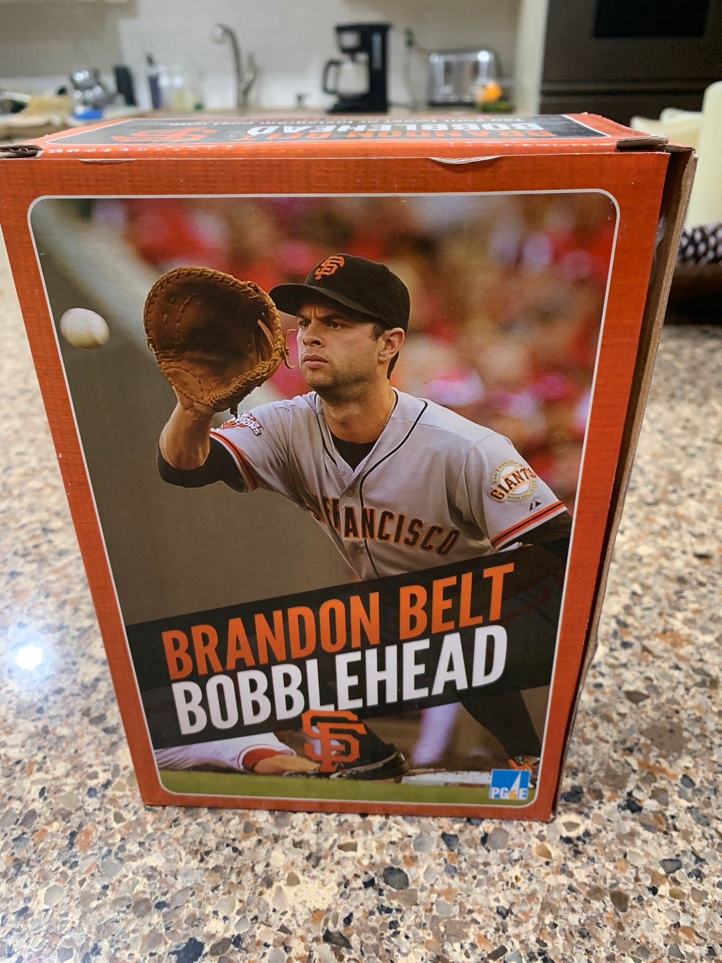 2014 BRANDON BELT BOBBLEHEAD SF GIANTS SGA SAN FRANCISCO 6/28/14 NIB NEW IN BOX