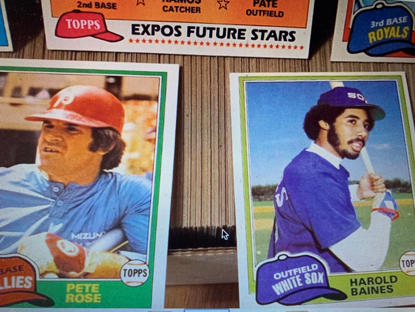 1981 Topps Baseball complete set (1-726) Hand Collated exc condition Harold Baines, Tim Raines, Gibson, And Fernando Rookie Cards