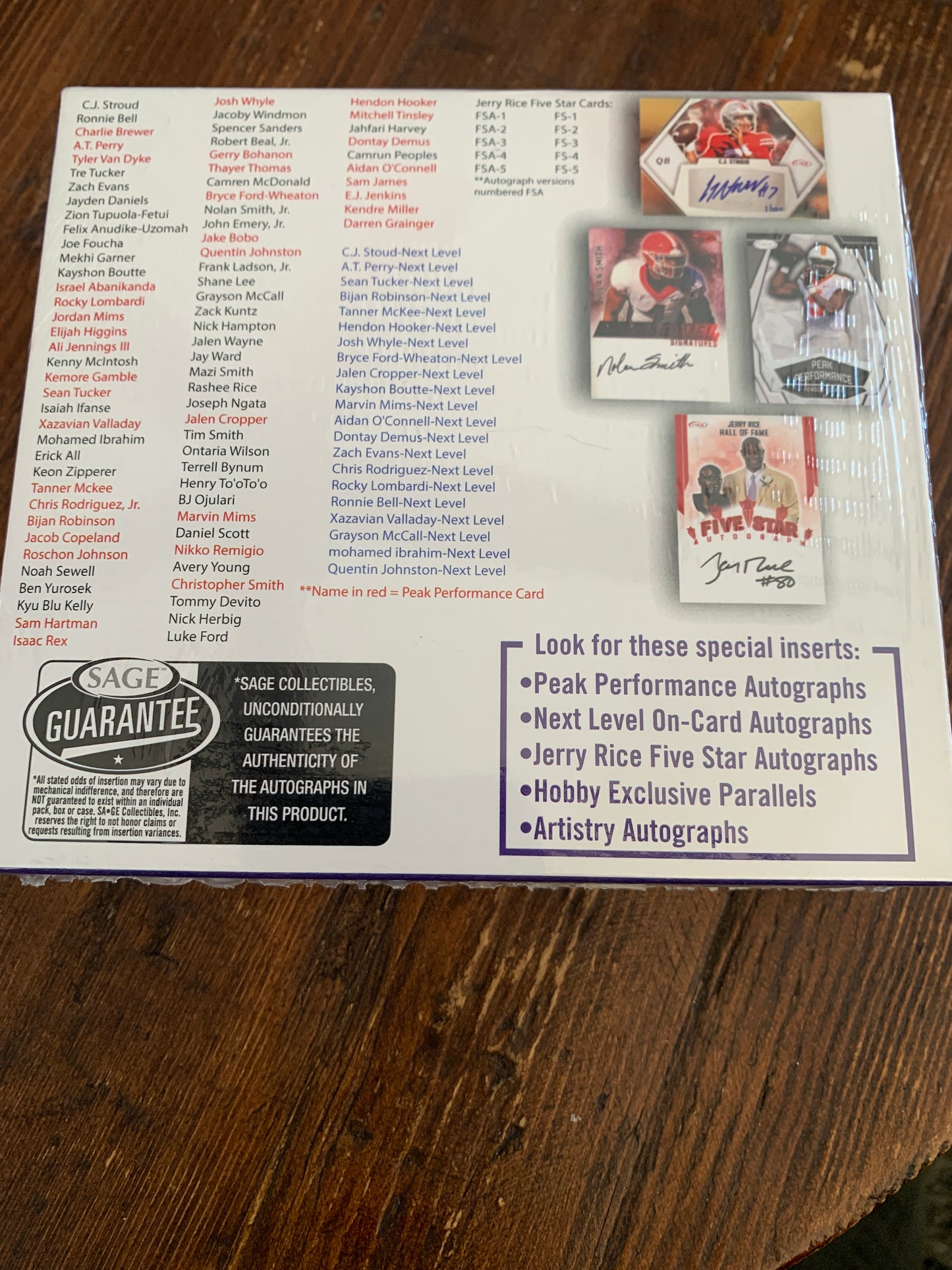 2023 Sage Low Series Football Hobby Pack