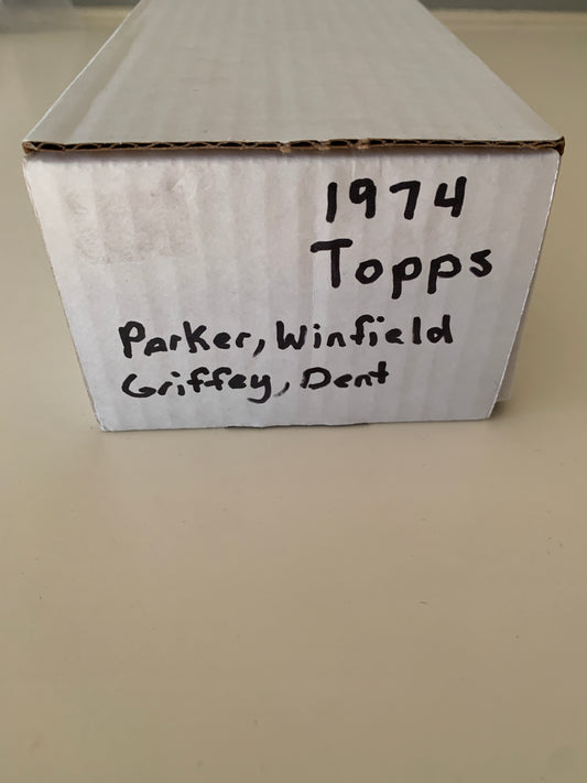 1974 Topps Baseball Complete Set 660 Cards Winfield Parker RC Vg-Ex No Creases