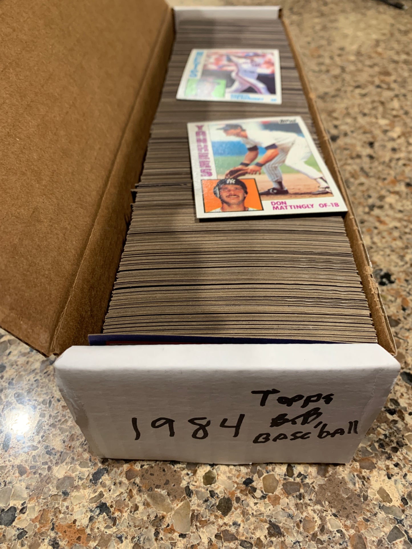 1984 Topps Baseball Complete Set from Vending Case Gem Mint Mattingly Strawberry
