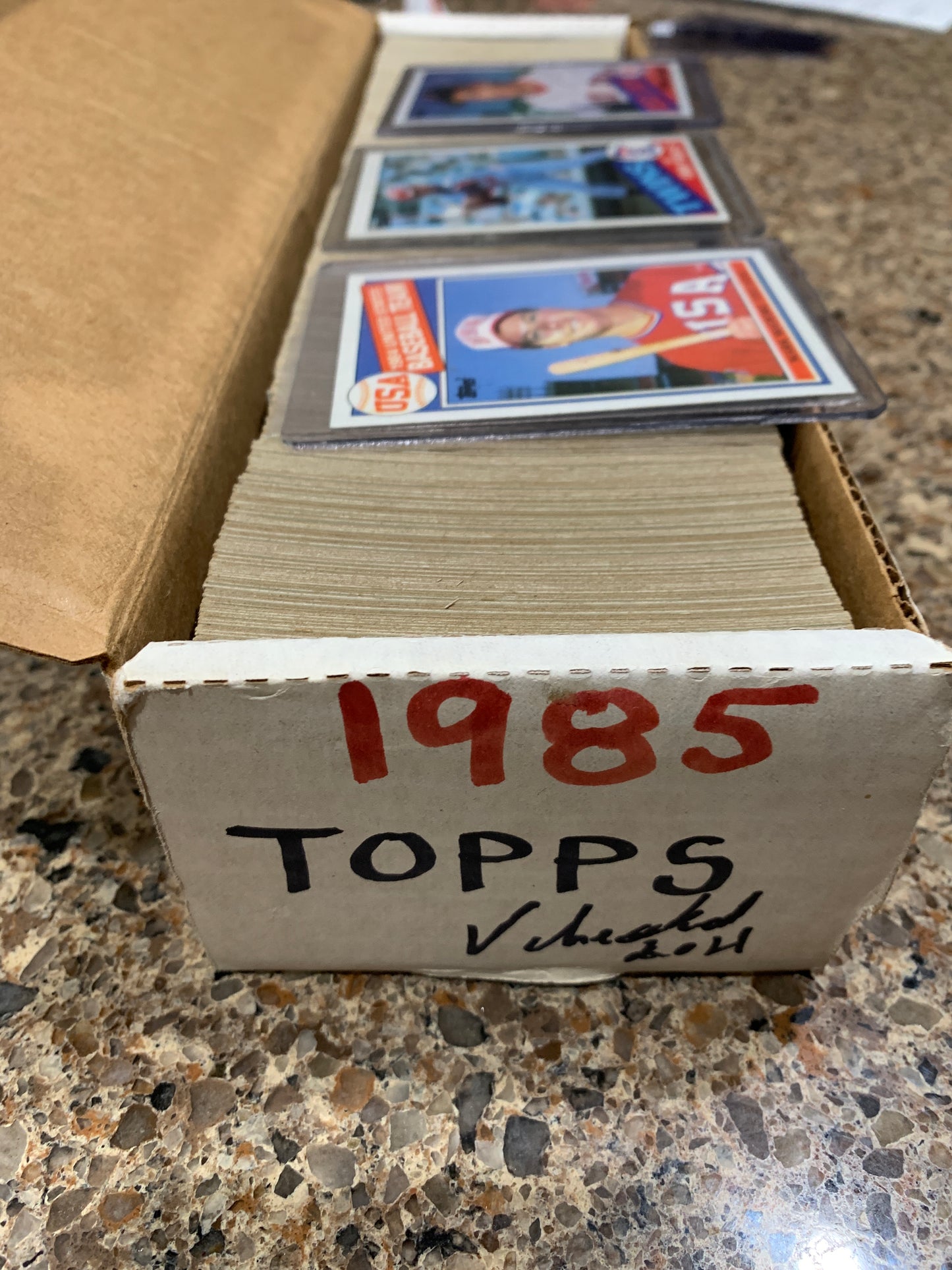 1985 Topps Baseball Complete 792 Card Set Mark McGwire Clemens Puckett Rookie NM