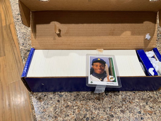 1989 Upper Deck Collector's Choice Premier Edition Baseball Complete Set Ken Griffey JR Rookie