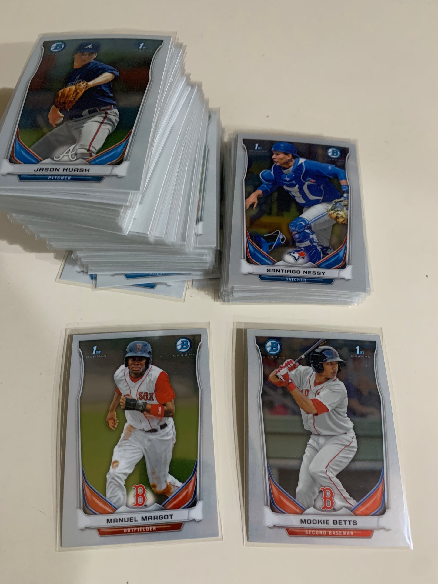 2014 Bowman Chrome Prospects Baseball Set 1-110