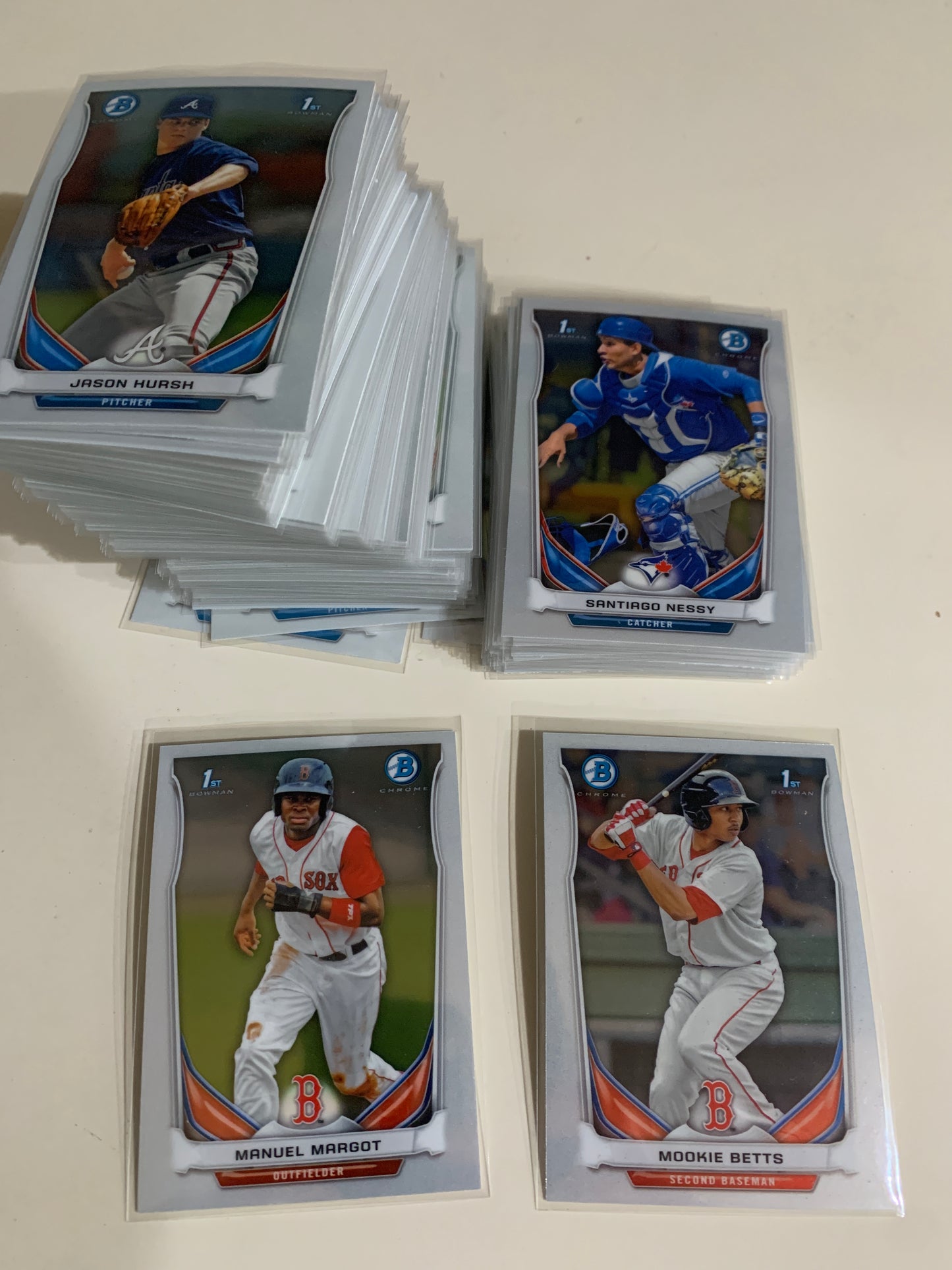 2014 Bowman Chrome Prospects Baseball Set 1-110
