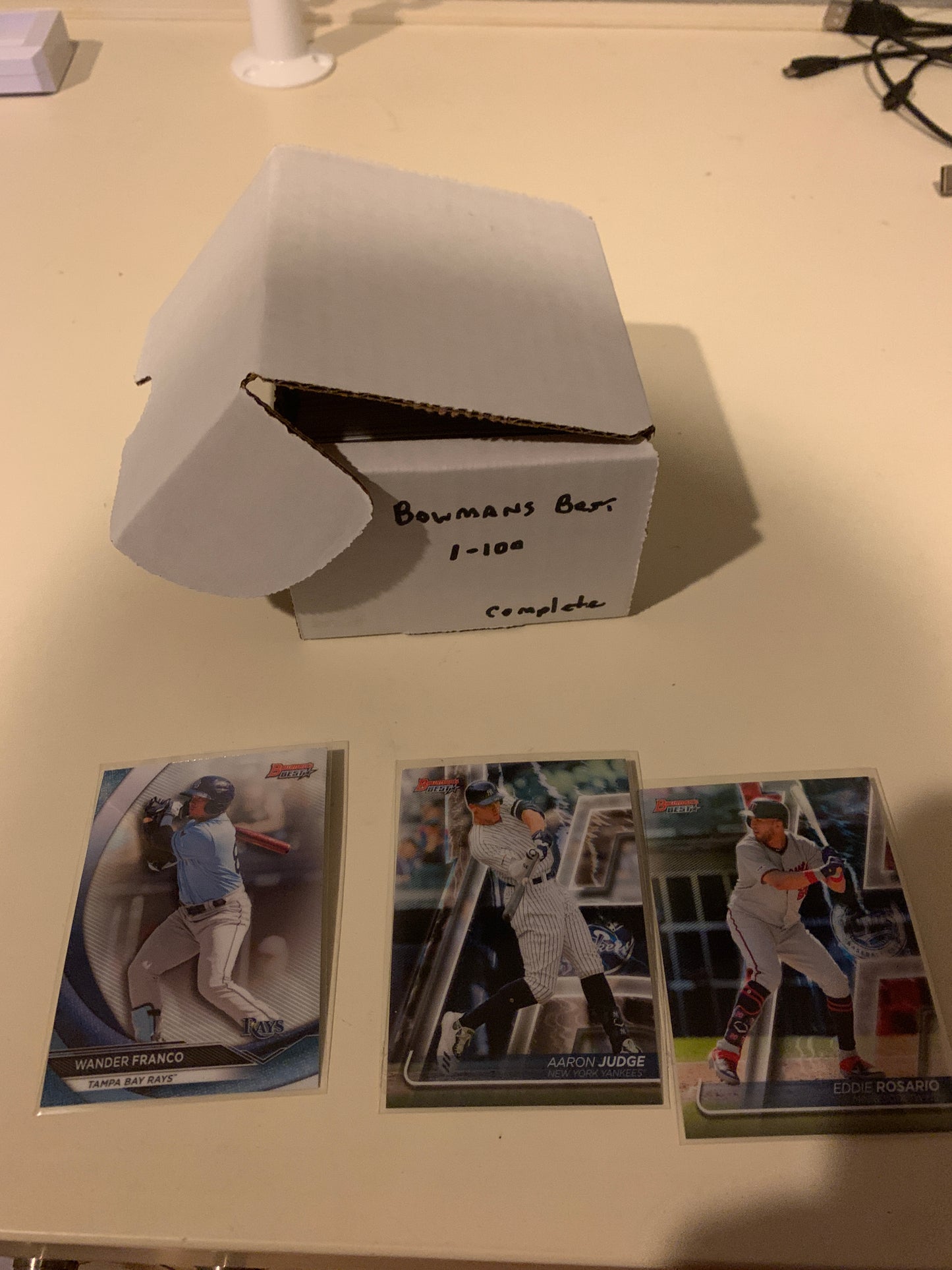 2020 Bowmans Best Complete Set Luis Roberts, Bo Bichette Rookies