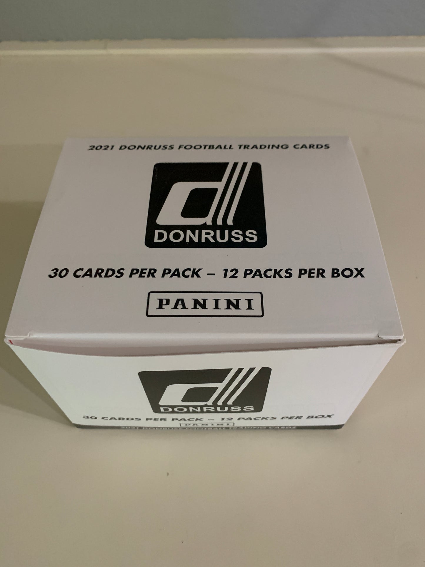 2021 Panini Donruss Football Jumbo Value 12-Pack Box (Press Proof Blue Parallels!)