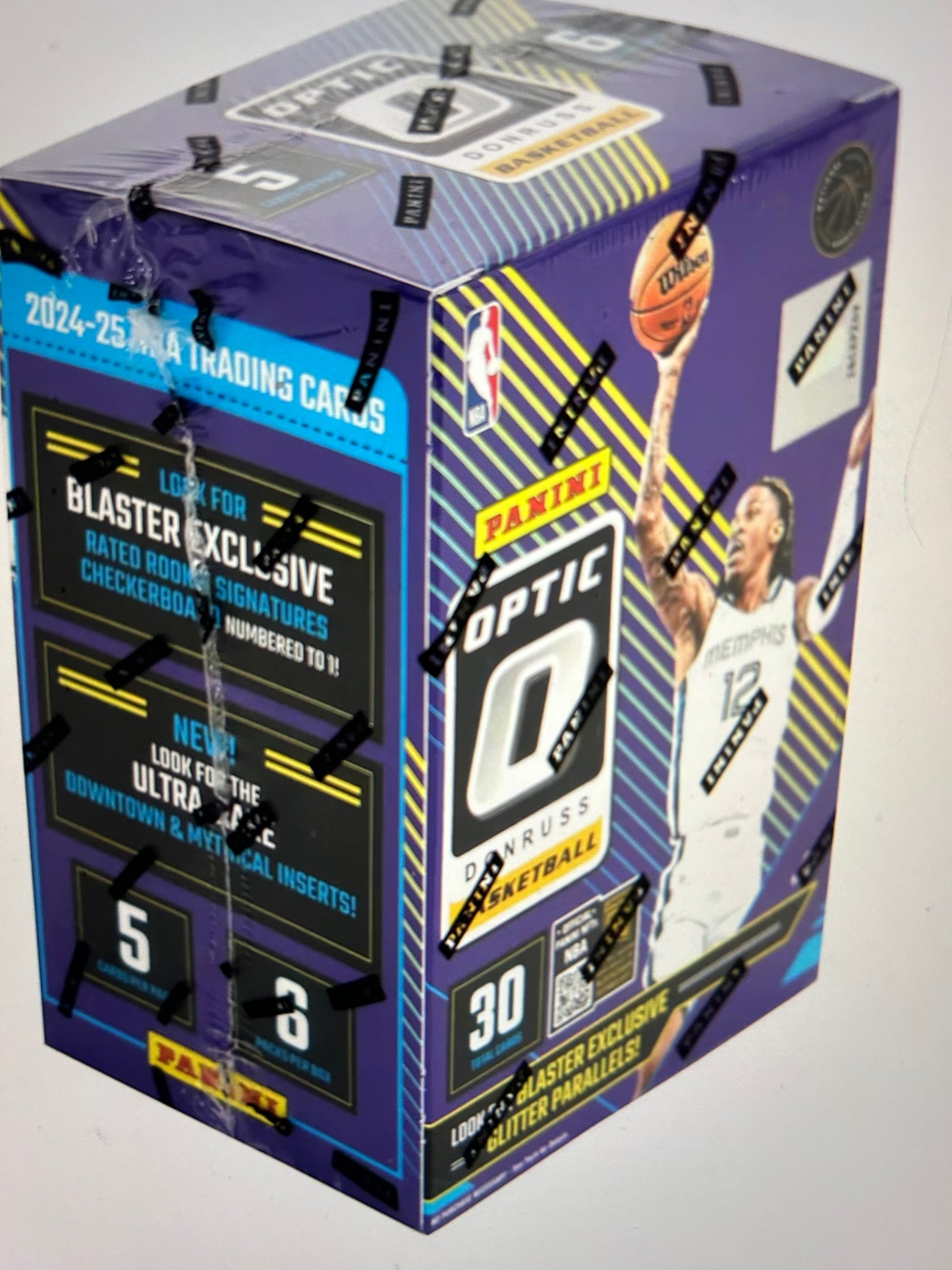 2024/25 Panini Donruss Optic Basketball 6-Pack Blaster Box Glitter Parallels