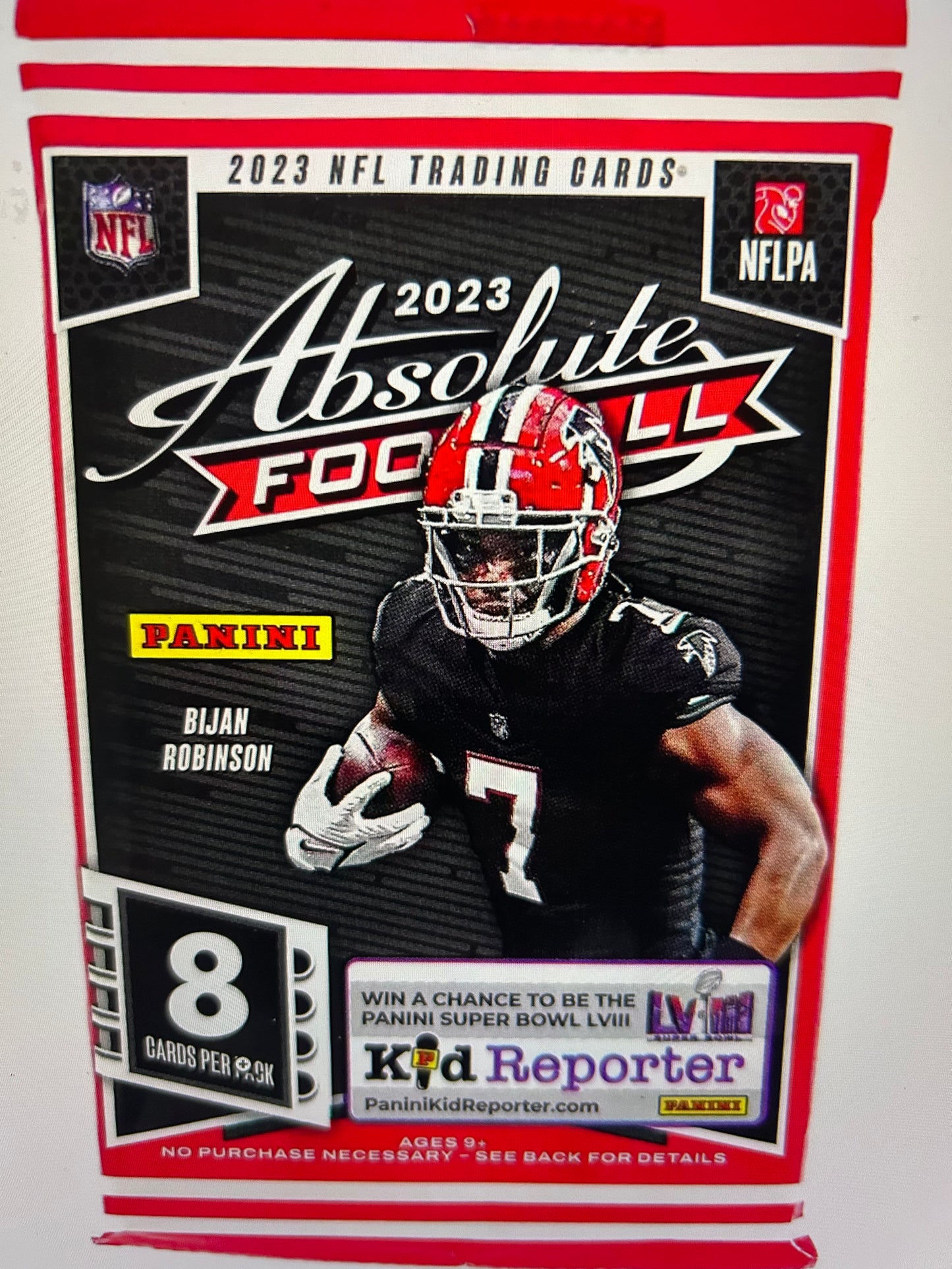 2023 Panini Absolute Football Retail Pack (Pink Parallels) ( 2 Pack Lot )