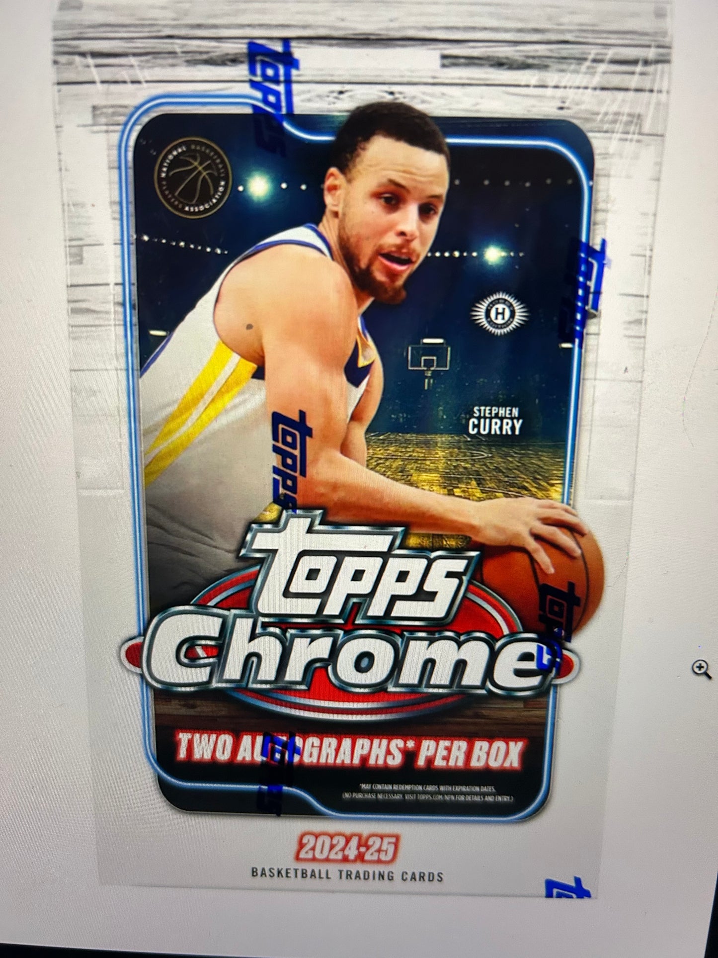2024/25 Topps Chrome Basketball Hobby Box