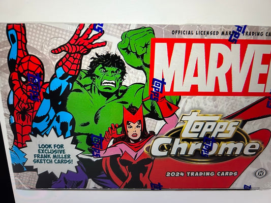 2024 Topps Marvel Chrome Hobby Box