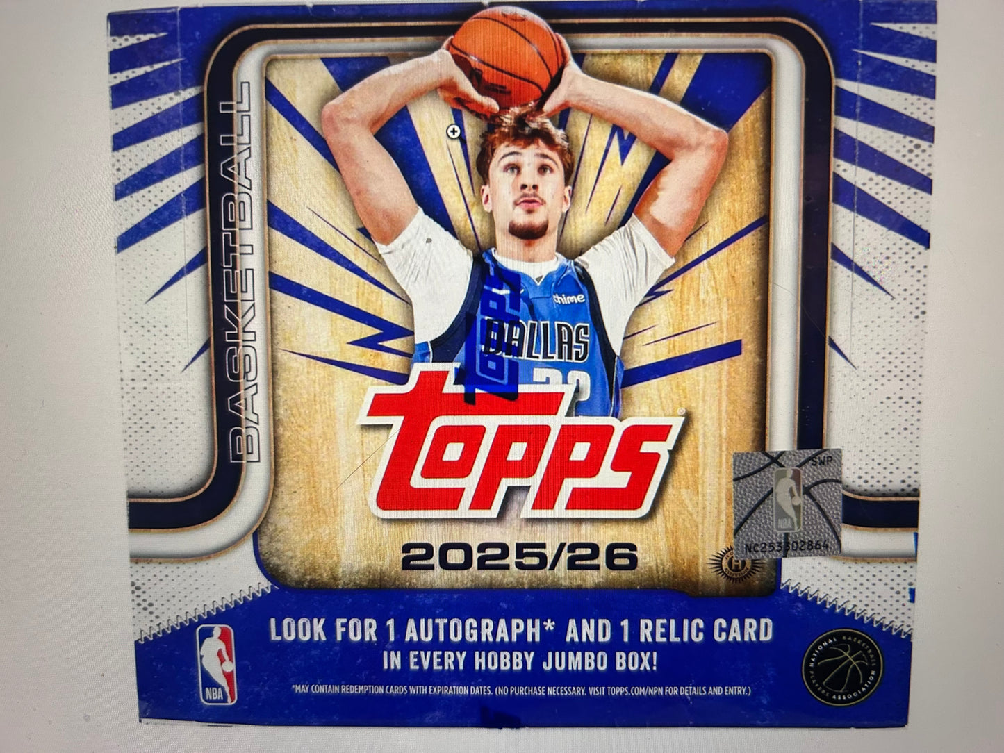 2025/26 Topps Basketball Hobby Jumbo Box