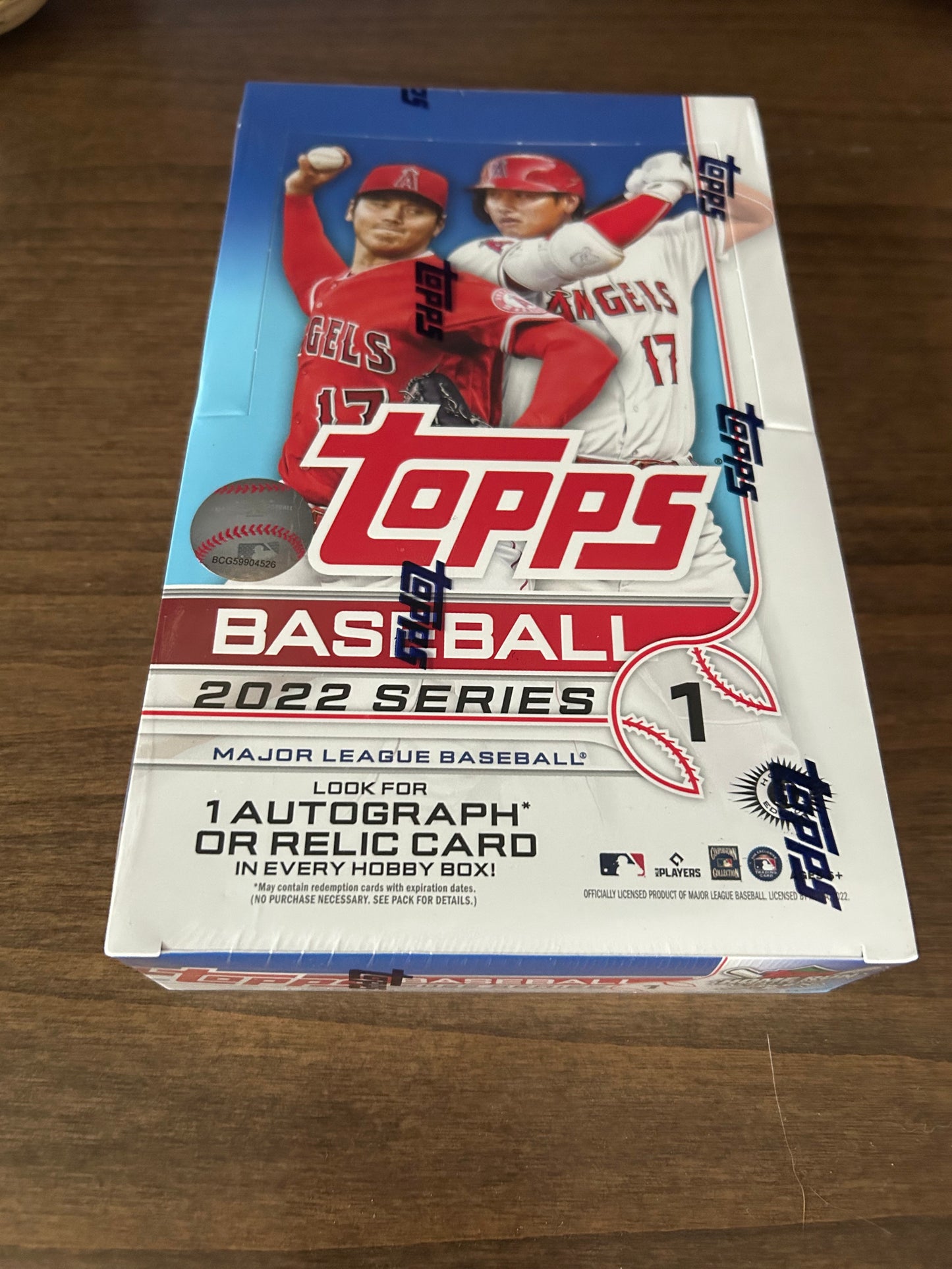 2022 Topps Baseball Series 1 Hobby Box