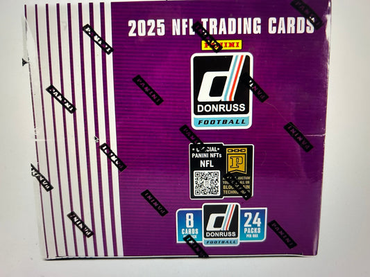 2025 Panini Donruss Football Retail 24-Pack Box
