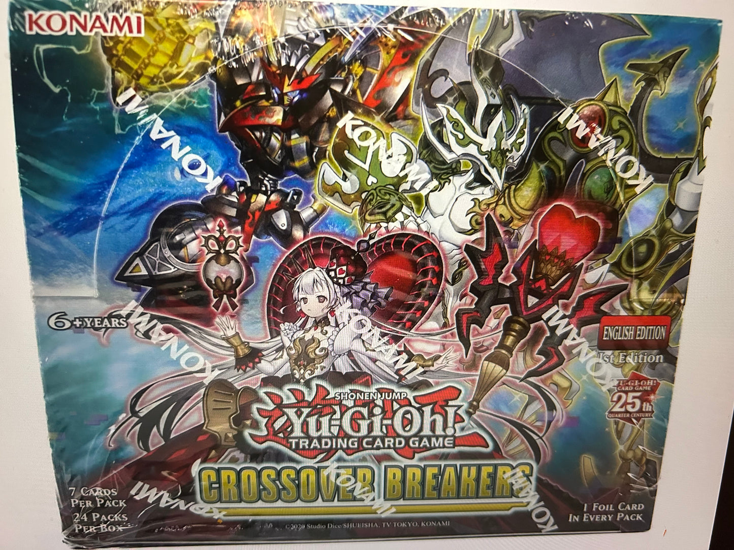 Yu-Gi-Oh Crossover Breakers Booster Box