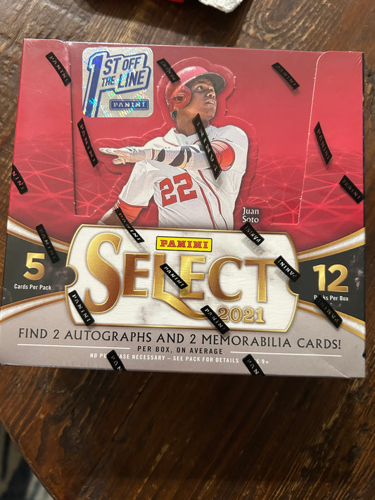 2021 Panini Score Select FOTL Hobby Box