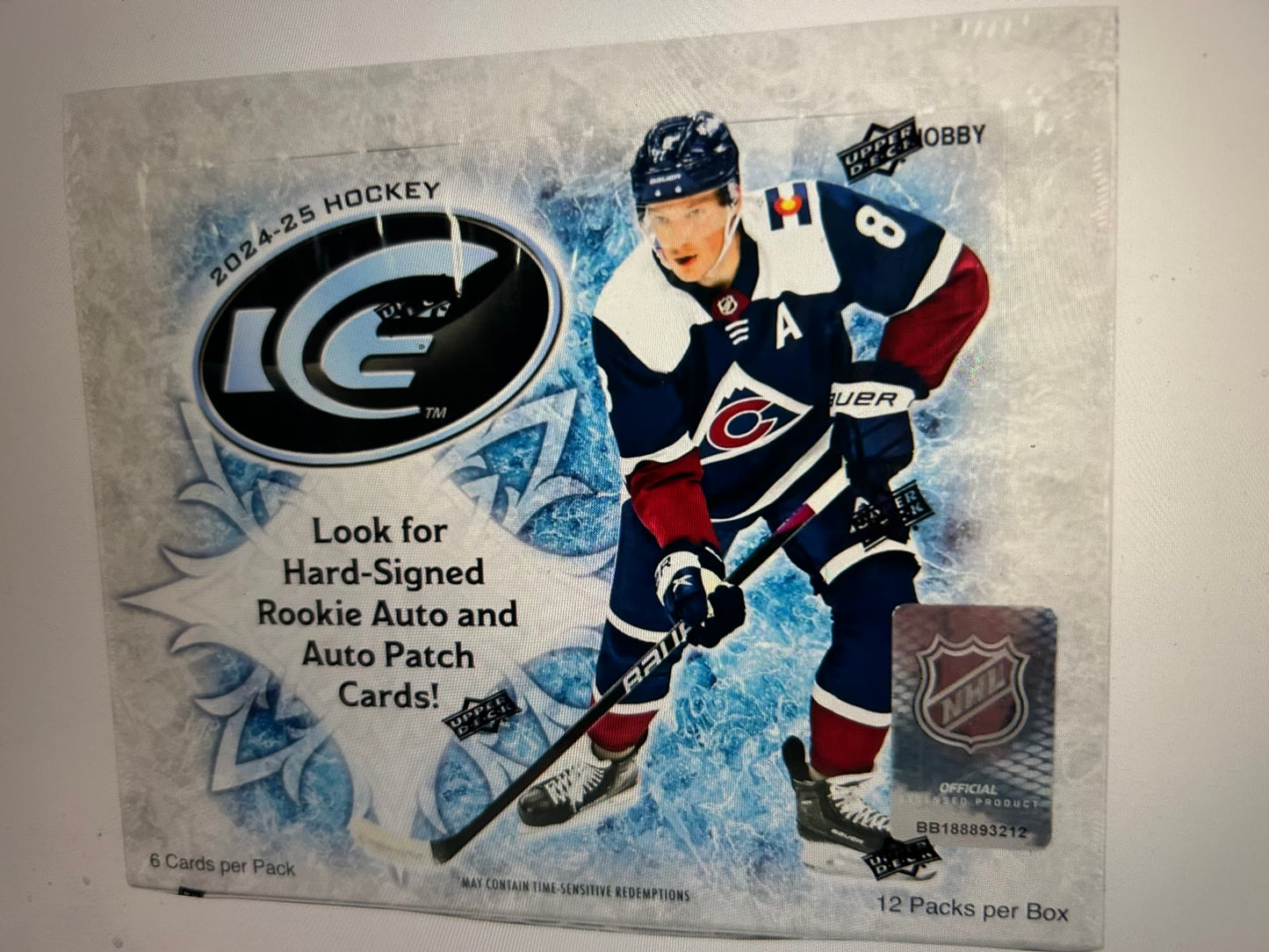 2024/25 Upper Deck Ice Hockey Hobby Box