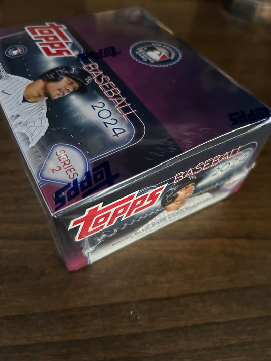 2024 Topps Series 2 Baseball Retail 20-Pack Box