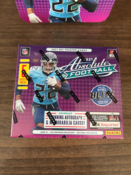 2021 Panini Absolute Football Hobby Master Mini Box
