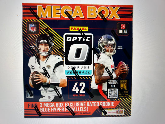 2024 Panini Donruss Optic Football Mega Box (Green Hyper Parallels!)