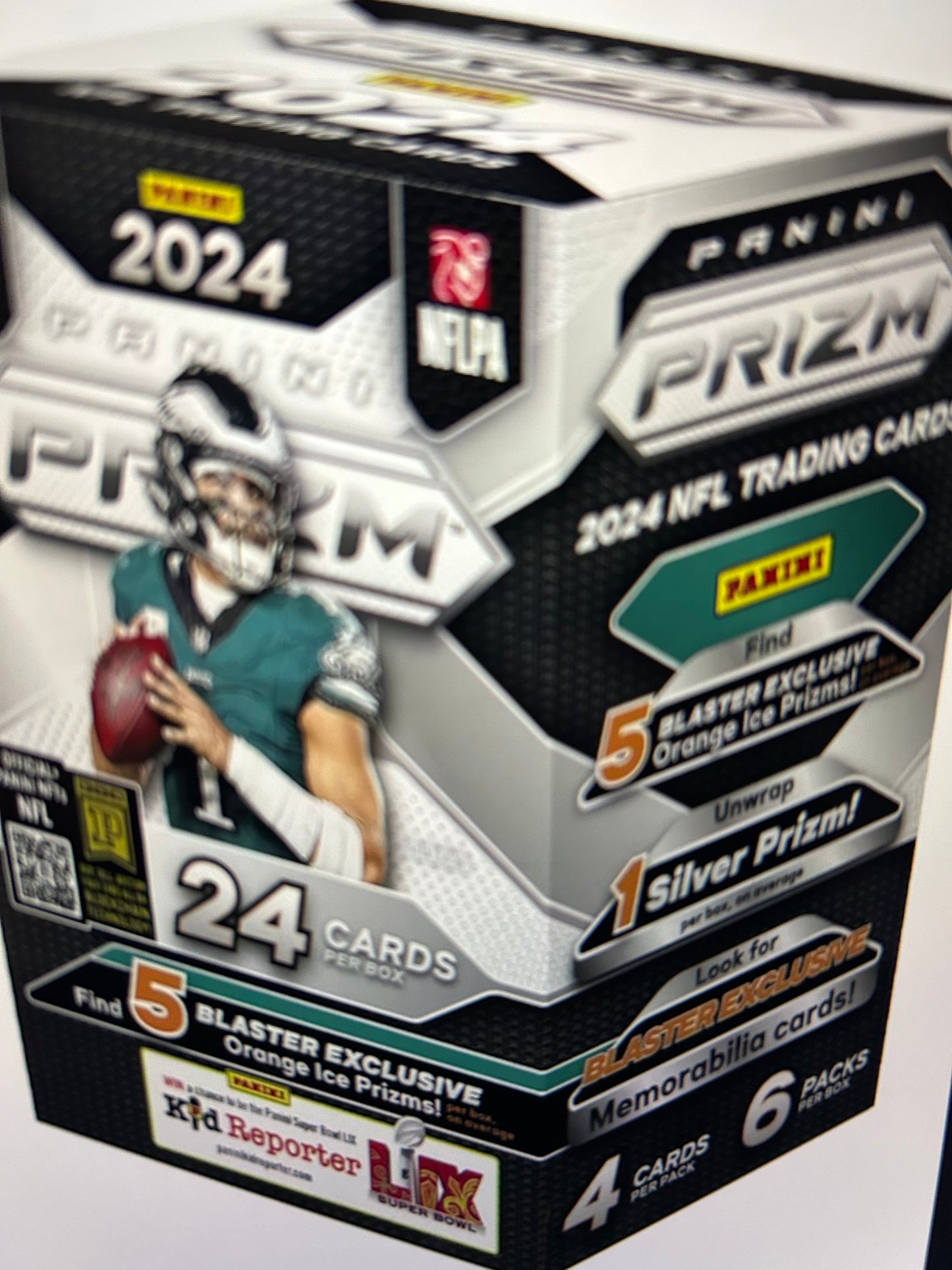 2024 Panini Prizm Football Jumbo Value 12-Pack Box