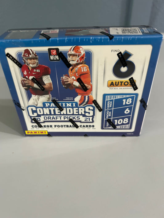2021 Panini Contenders Draft Picks Football Hobby Box