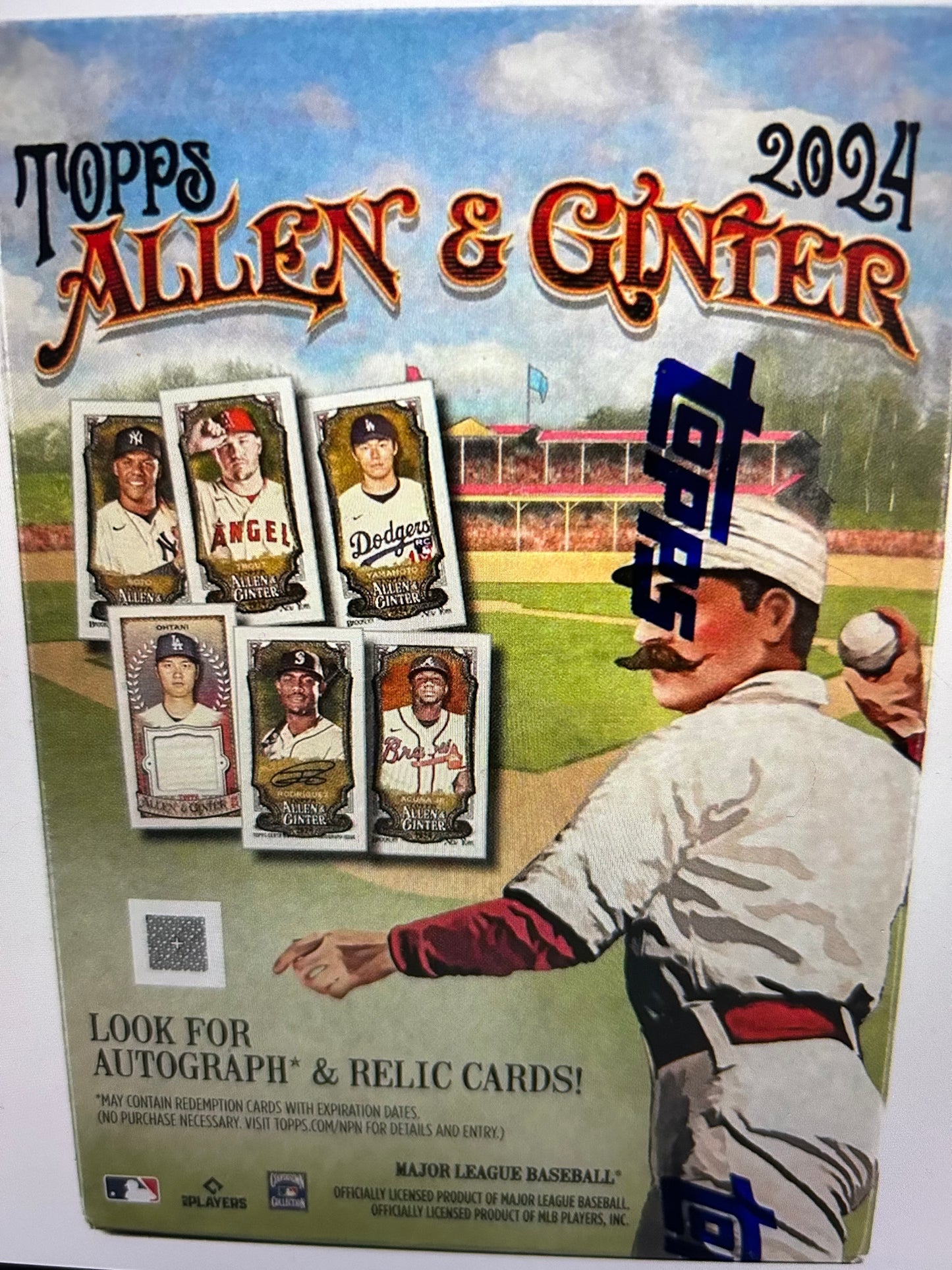 2024 Topps Allen & Ginter Baseball 8-Pack Blaster Box