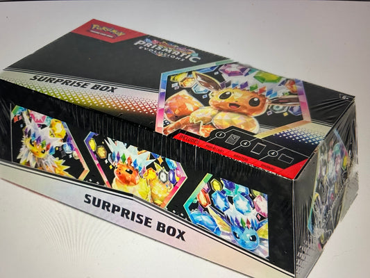 Pokemon Scarlet & Violet: Prismatic Evolutions Surprise Box