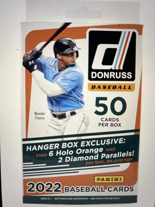 2022 Panini Donruss Baseball Hanger Box (Orange and Diamond Parallels!)