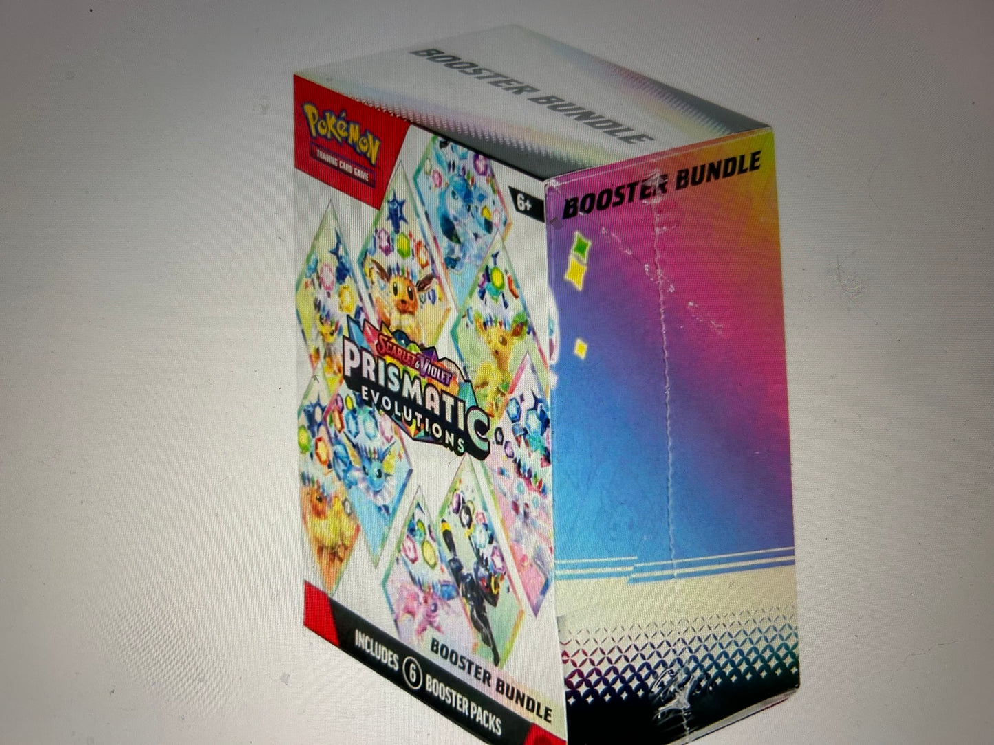 Pokemon Scarlet & Violet: Prismatic Evolutions 6-Pack Booster Bundle