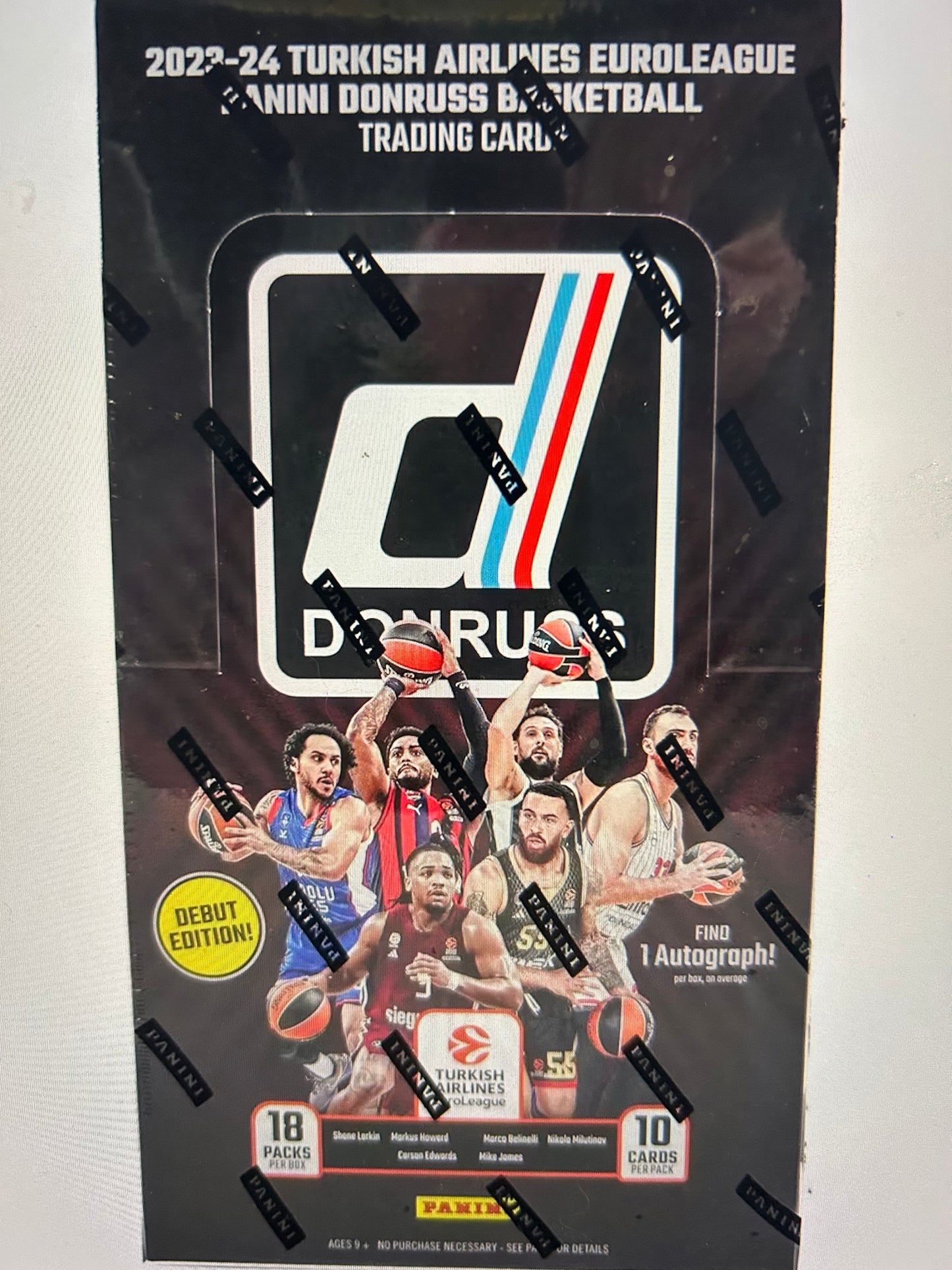 2023/24 Panini Donruss Turkish Airlines EuroLeague Basketball Hobby Box