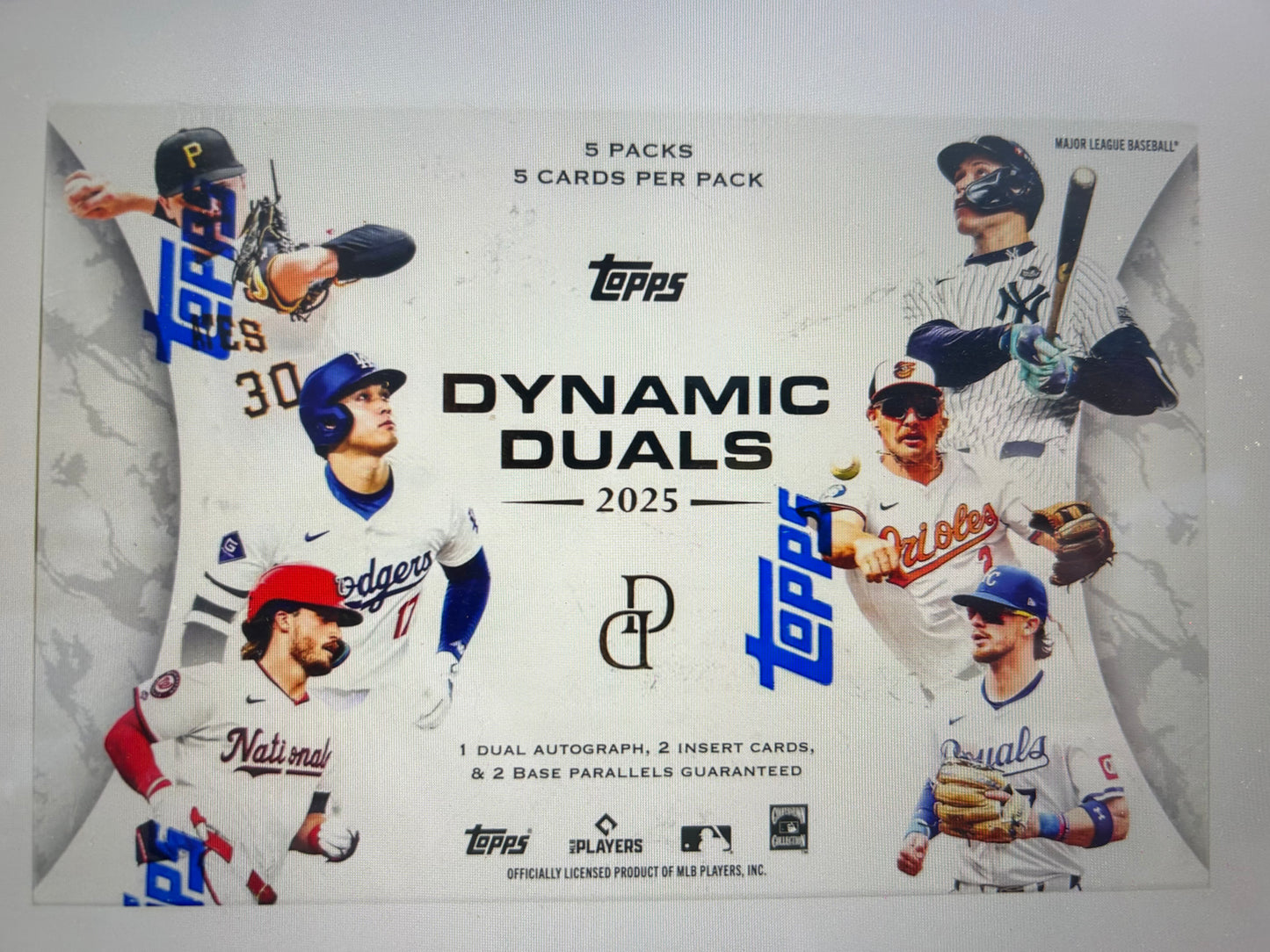 2025 Topps Dynamic Duals Baseball Hobby Box