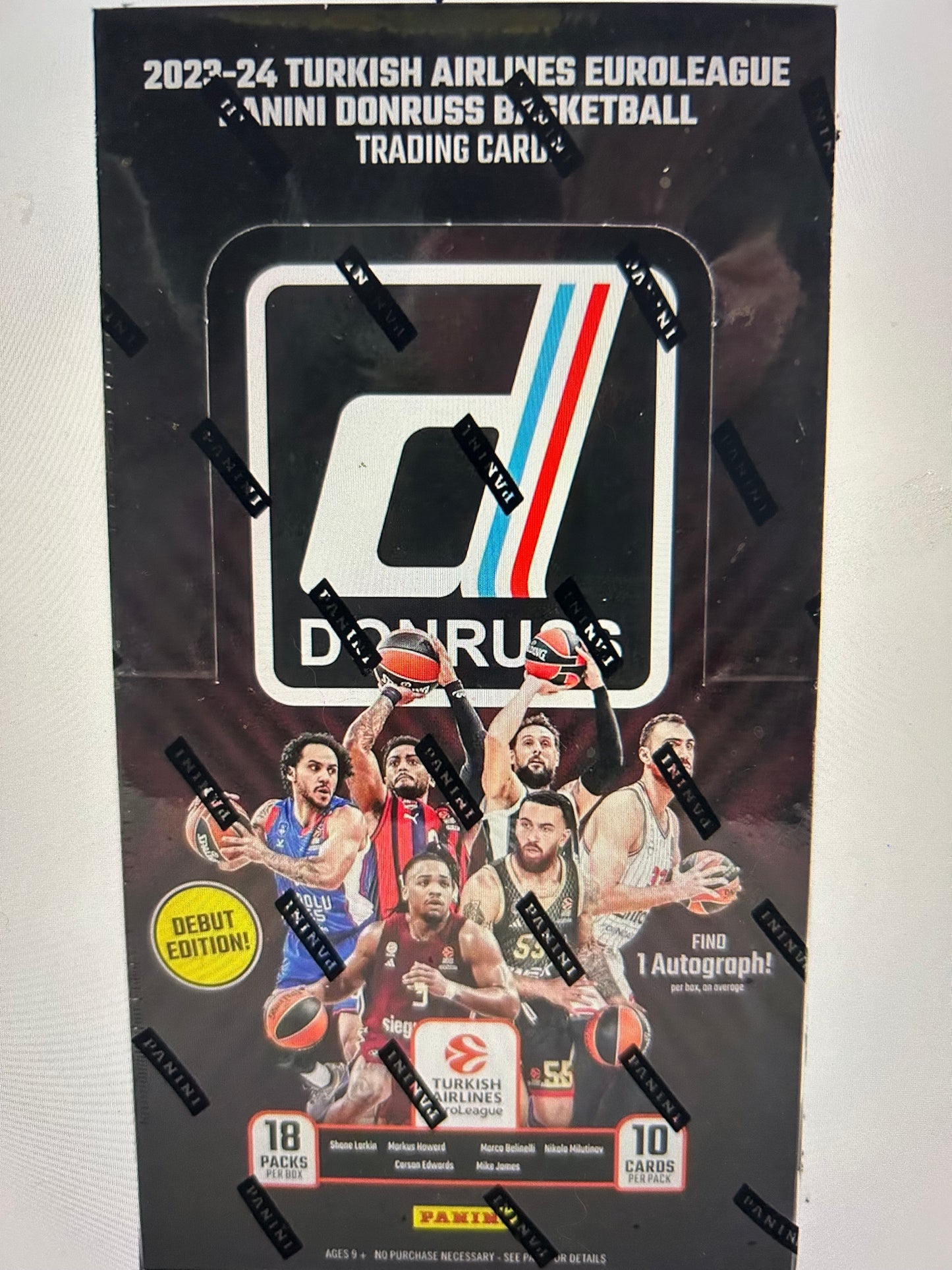 2023/24 Panini Donruss Turkish Airlines EuroLeague Basketball Hobby Box
