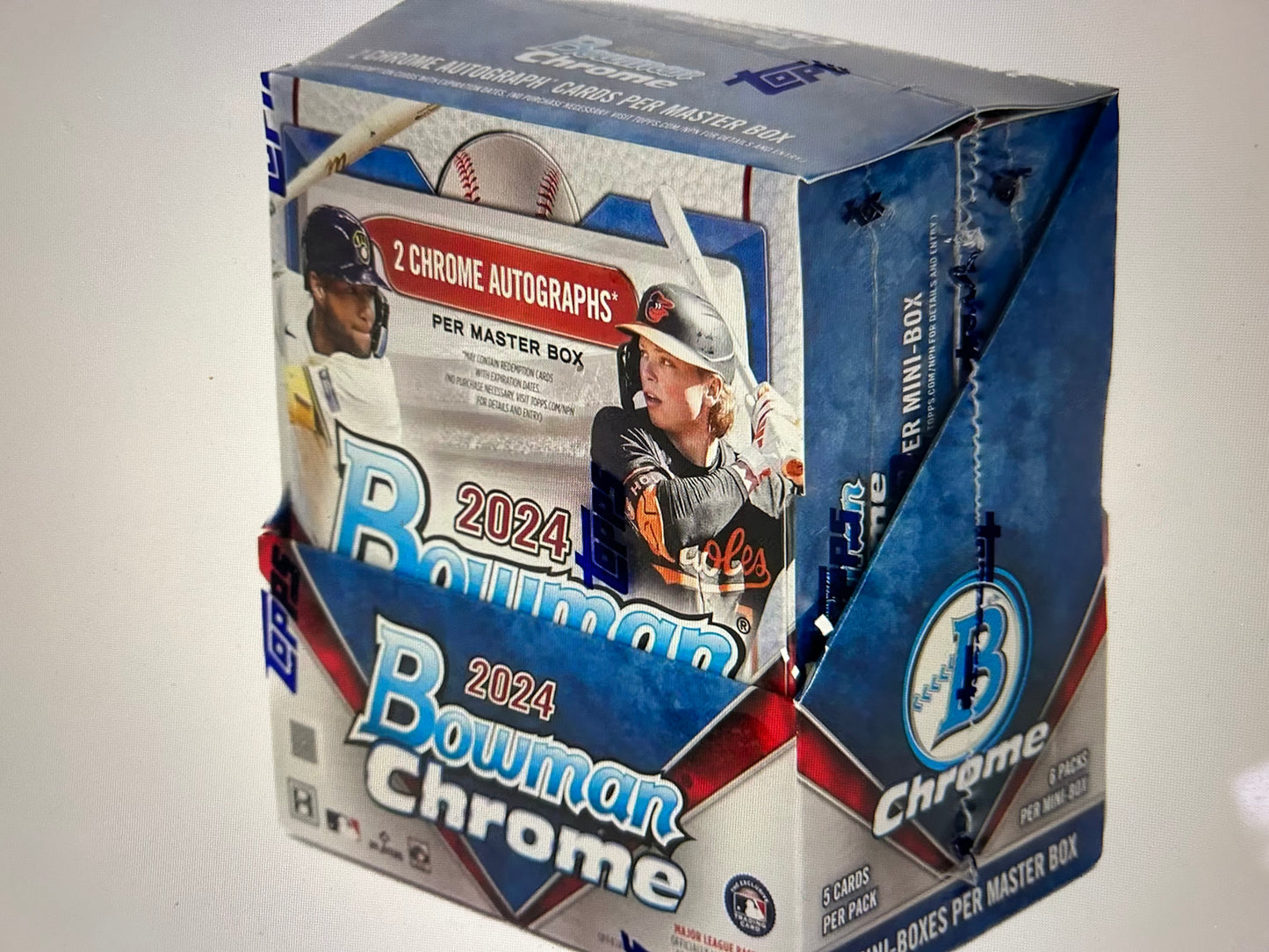 2024 Bowman Chrome Baseball Hobby Box
