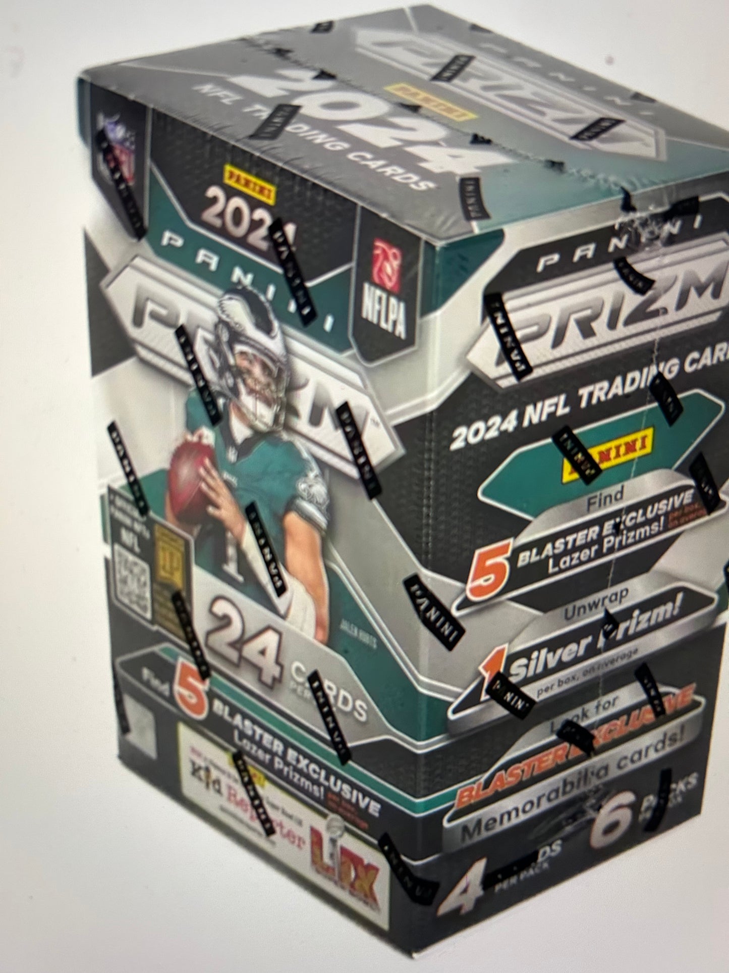 2024 Panini Prizm Football 6-Pack Blaster Box (Lazer Prizms!)