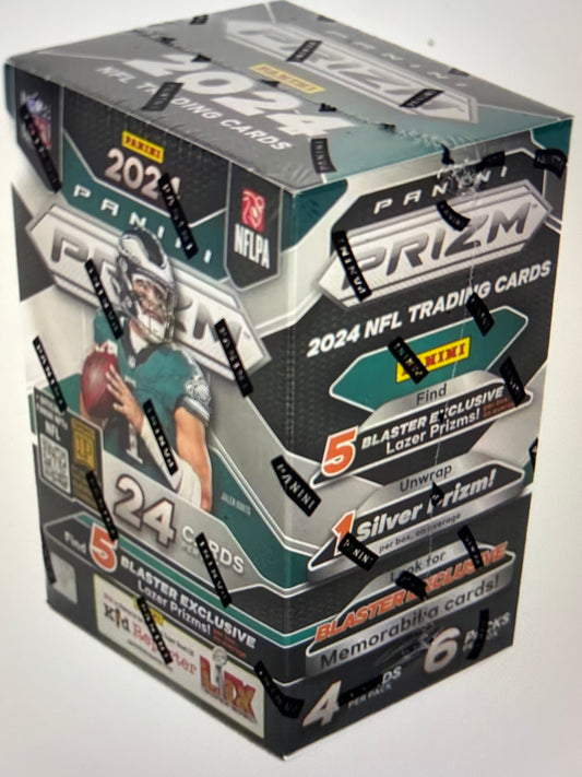 2024 Panini Prizm Football 6-Pack Blaster Box (Lazer Prizms!)