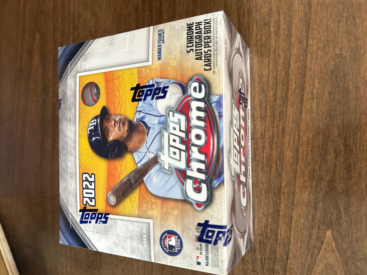 2022 Topps Chrome Baseball Jumbo Hobby Box