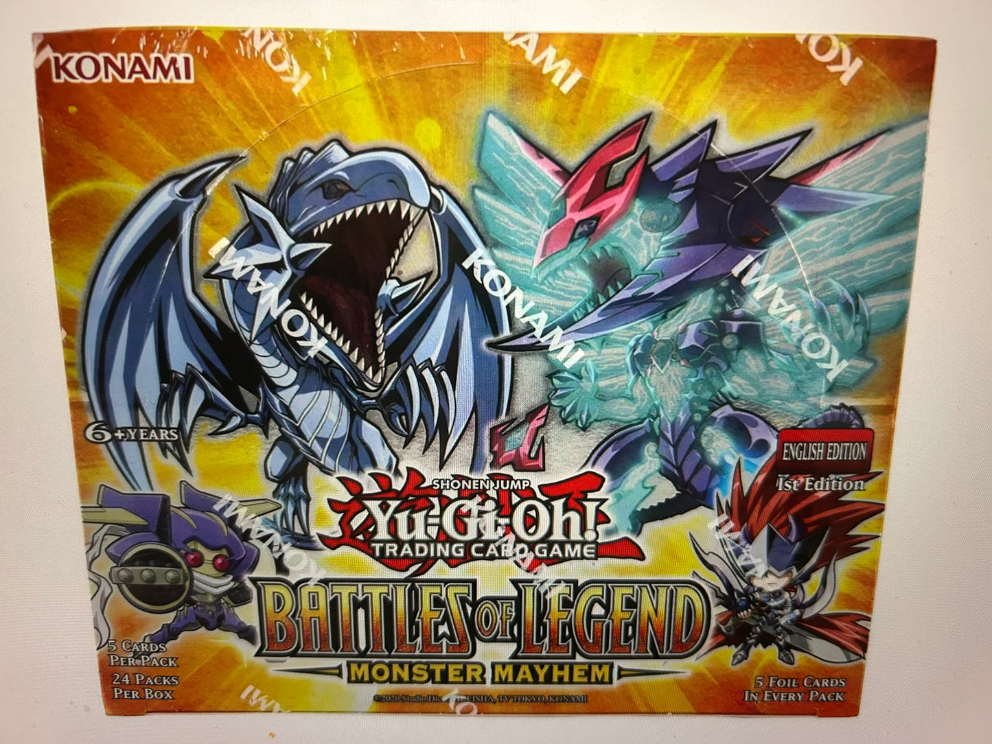 Yu-Gi-Oh Battles of Legend: Monster Mayhem Booster Box