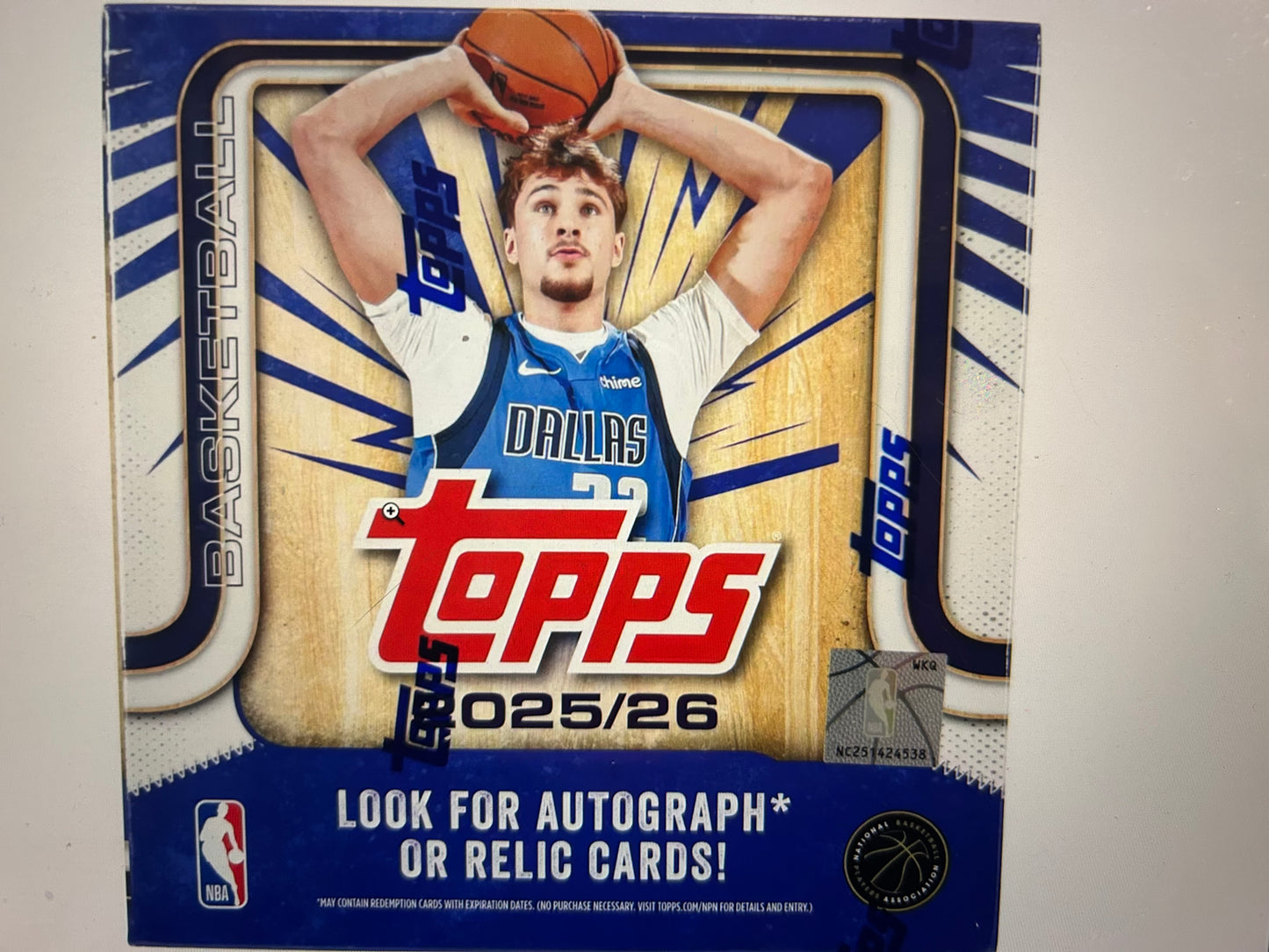 2025/26 Topps Basketball Mega Box