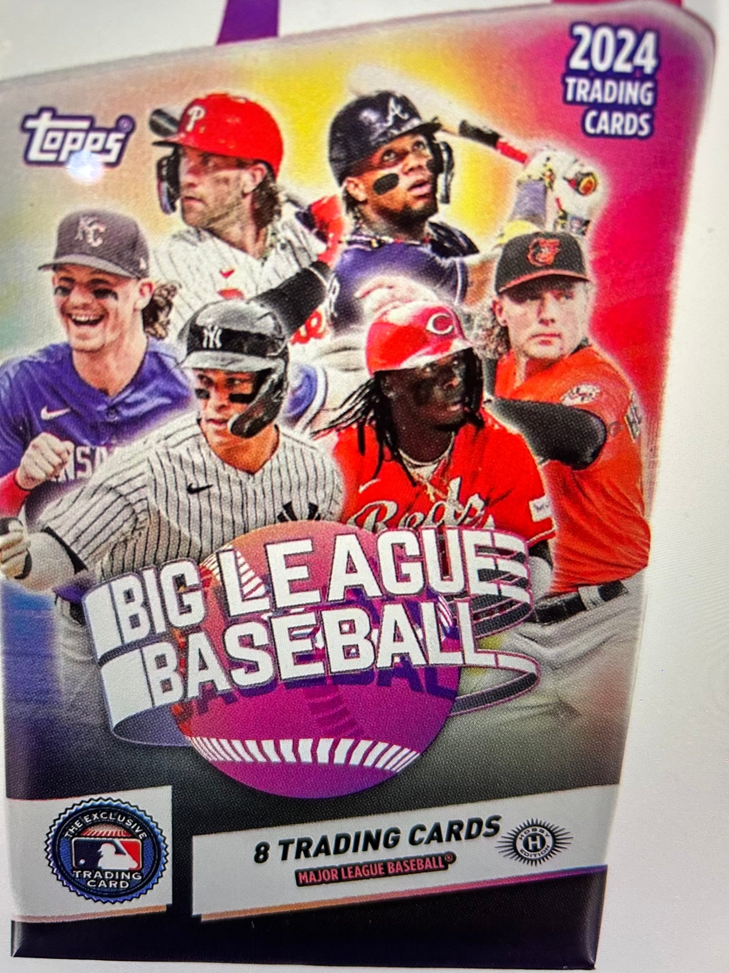 2024 Topps Big League Baseball Hobby Pack. ( 1 Pack Lot).