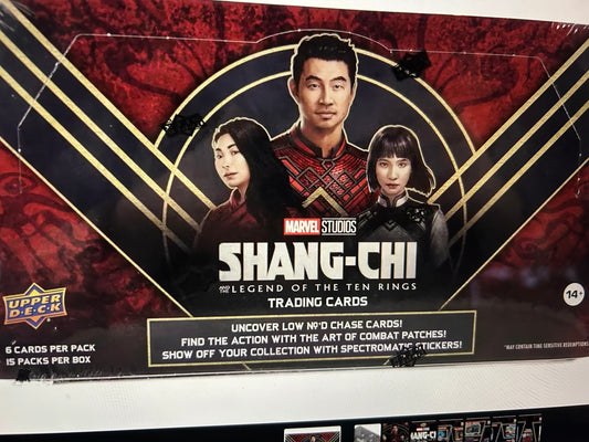 2023 Upper Deck Marvel Studios Shang-Chi and the Legend of the Ten Rings Hobby Box