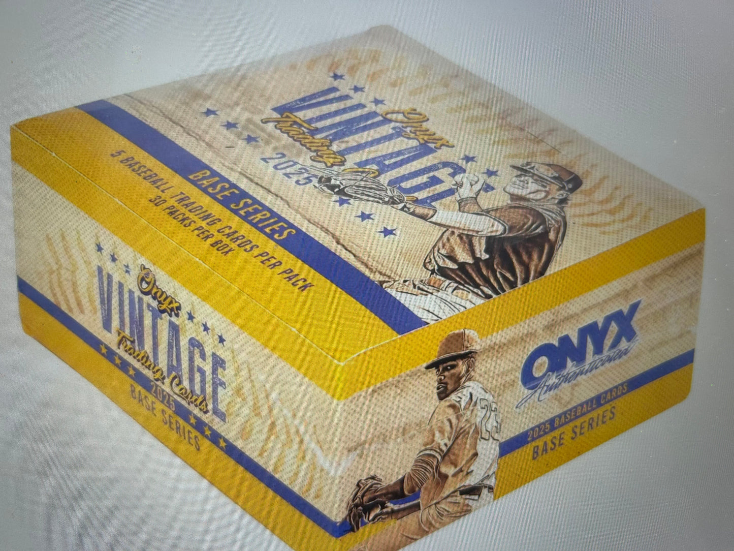 2025 Onyx Vintage Baseball Hobby Box