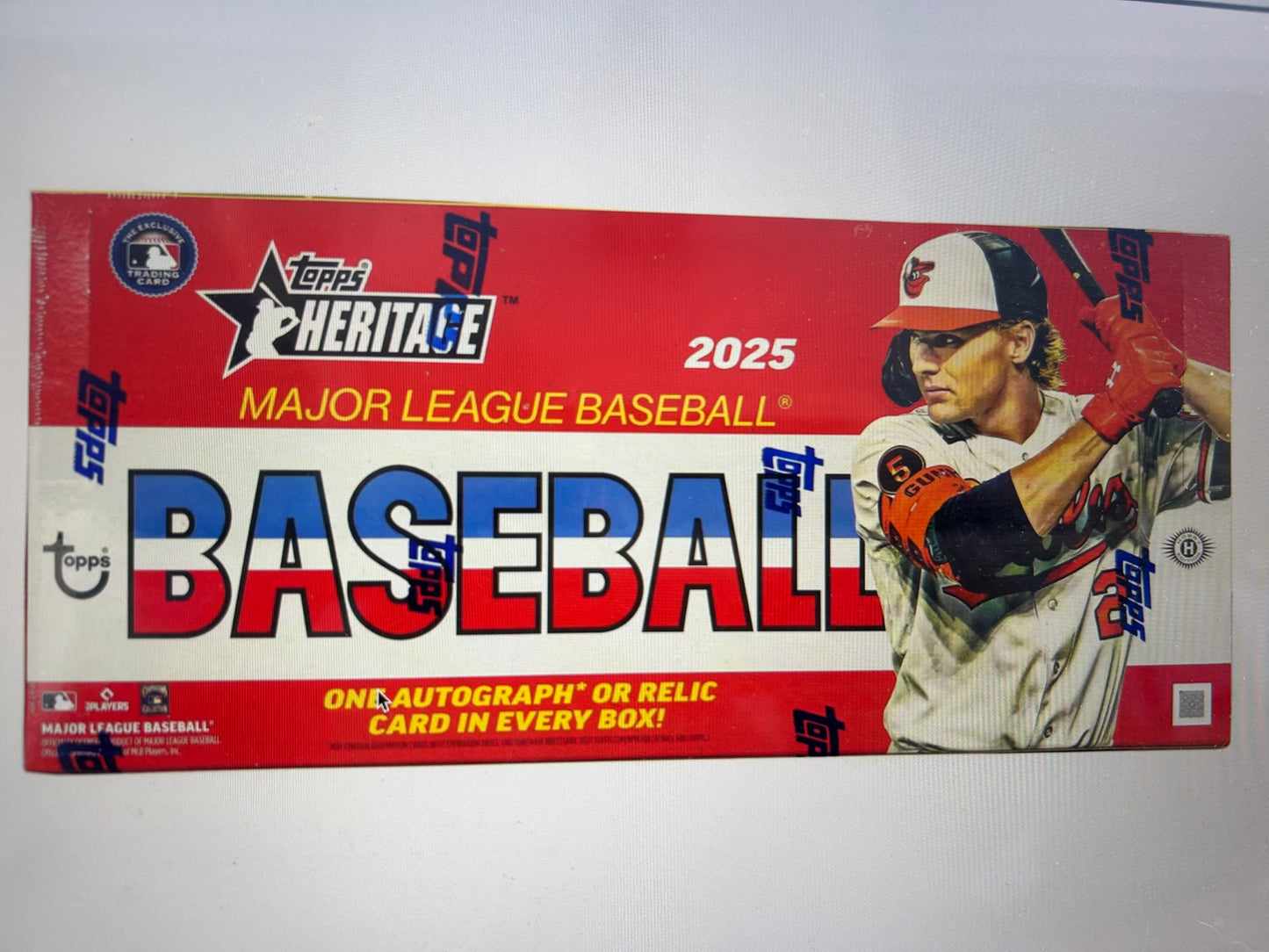 2025 Topps Heritage Baseball Hobby Box