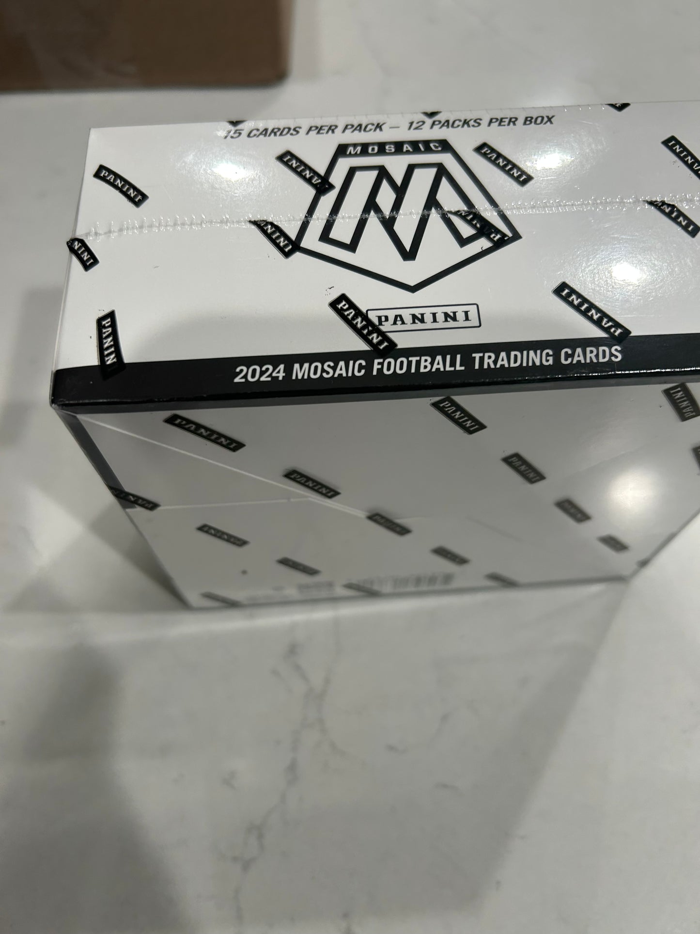 2024 Panini Mosaic Football Jumbo Value 12-Pack Box